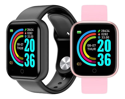 Smartwatch Y68  Ceas Inteligent cu Monitorizare | Meniu în română