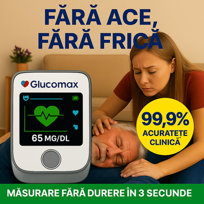 GlucoMax – Monitorizează nivelul glucozei fără ace