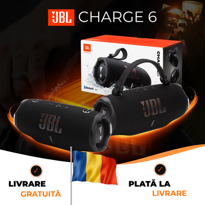 JBL Charge 6 negru | Difuzor portabil